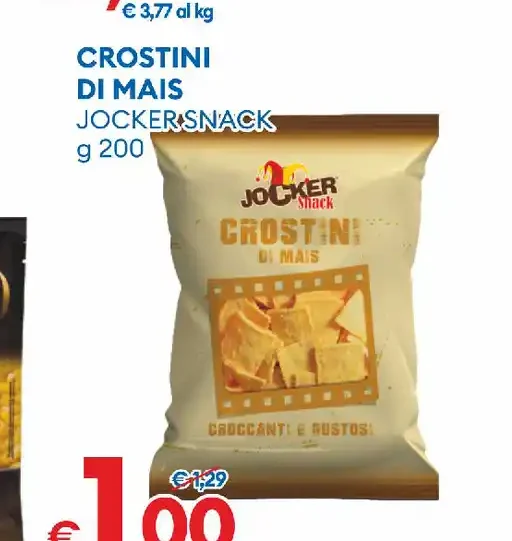 Crostini di mais