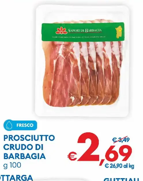 Prosciutto crudo di Barbagia
