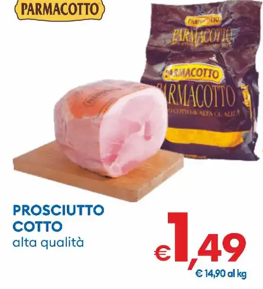 Prosciutto cotto alta qualità