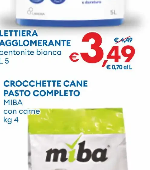 Crocchette cane pasto completo