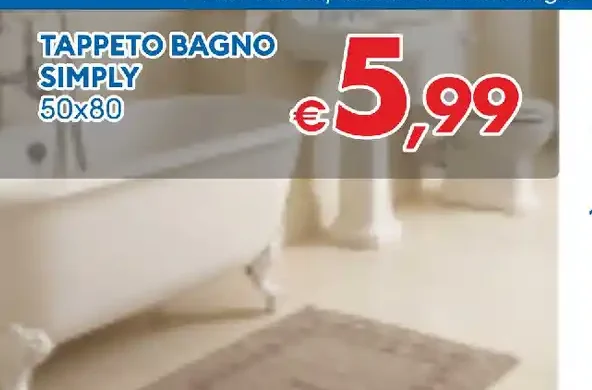 Tappeto bagno