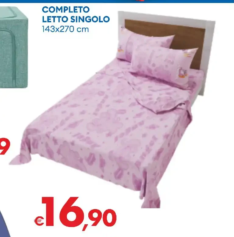 Completo letto singolo
