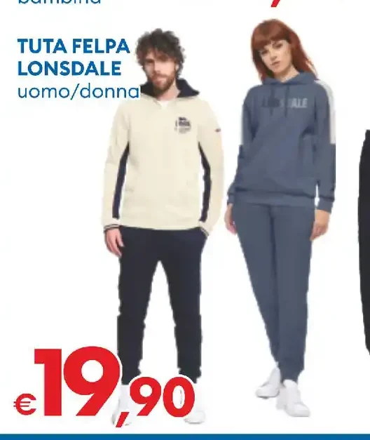 Tuta felpa Lonsdale