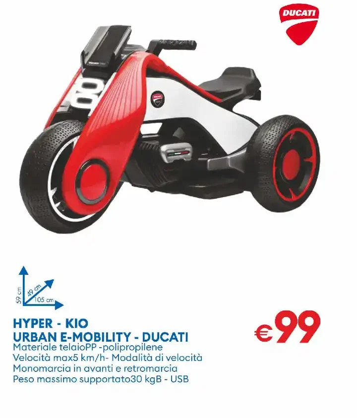 Hyper Kio urban e-mobility Ducati