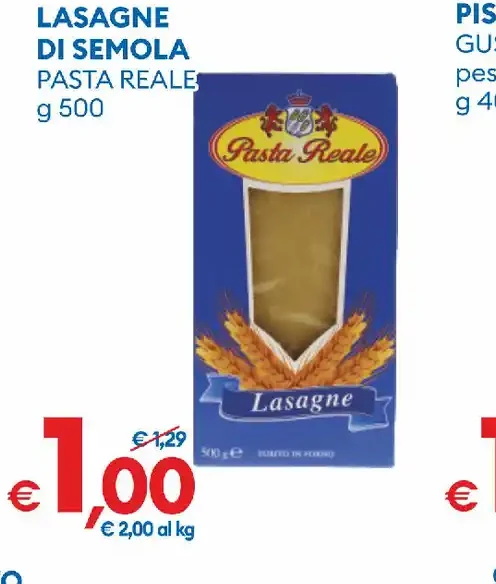 Lasagne di semola