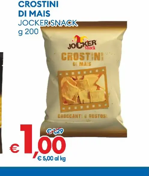 Crostini di mais