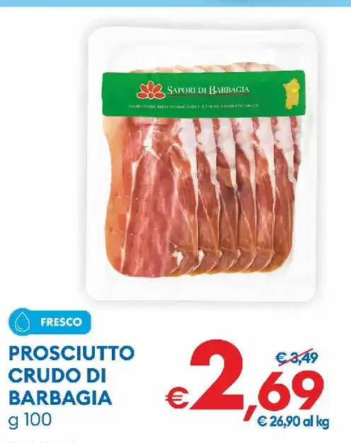 Prosciutto crudo di Barbagia