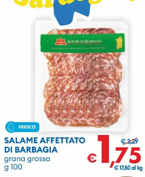 Salame affettato di Barbagia