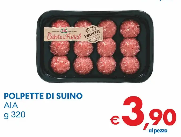 Polpette di suino