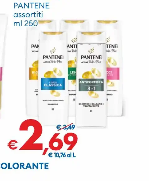 Shampoo Pantene assortiti