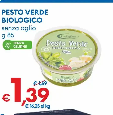 Pesto verde biologico