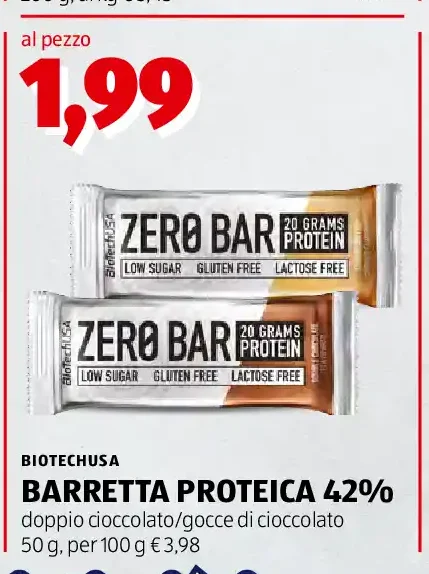 Barretta proteica 42%