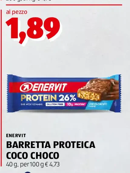 Barretta proteica coco choco