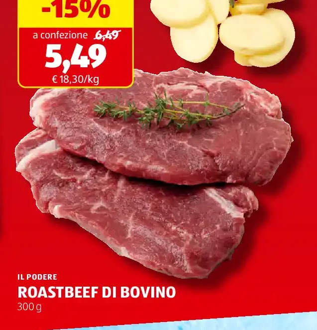 Roastbeef di bovino