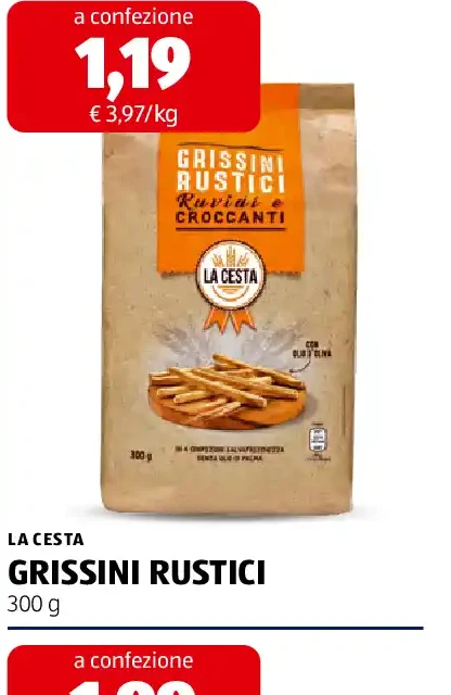 Grissini rustici