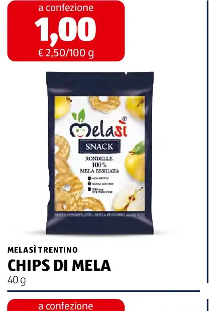 Chips di mela
