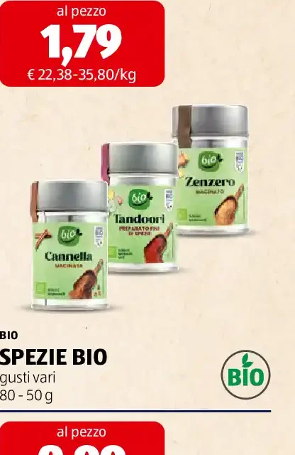 Spezie bio
