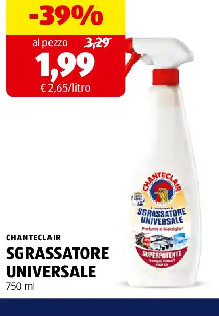 Sgrassatore universale