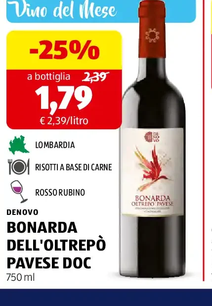 Bonarda dell'Oltrepò Pavese DOC