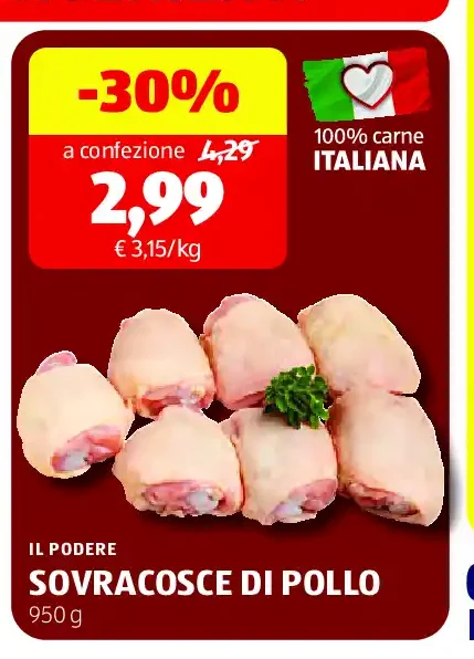 Sovracosce di pollo
