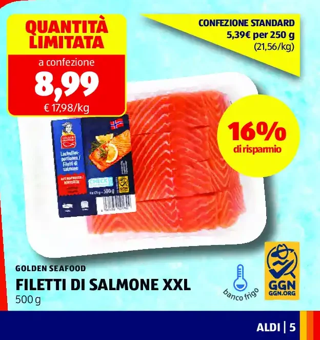 Filetti di salmone XXL