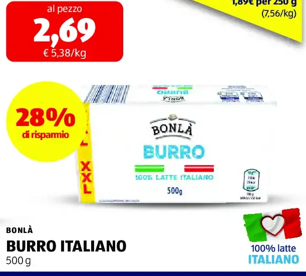 Burro italiano