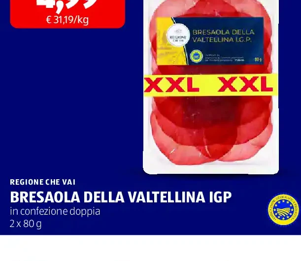 Bresaola della Valtellina IGP