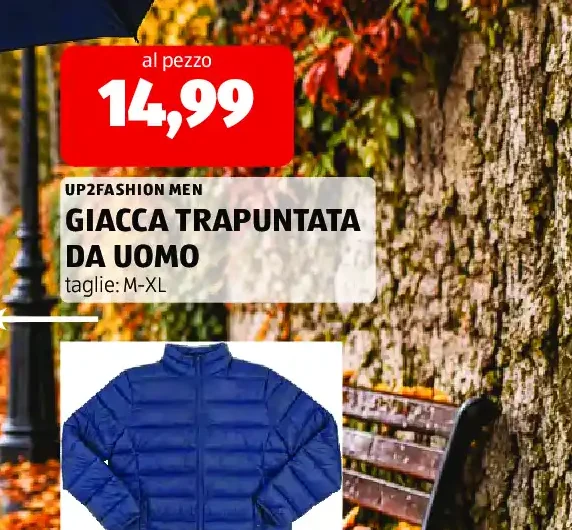 Giacca trapuntata da uomo