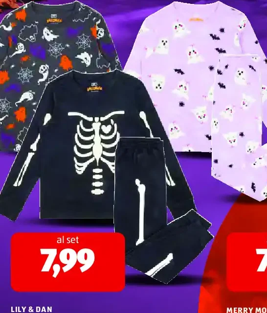 Pigiama Halloween per bambini