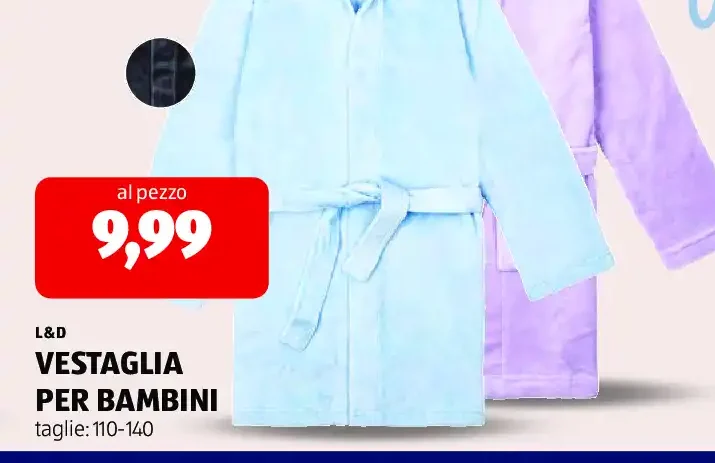 Vestaglia per bambini