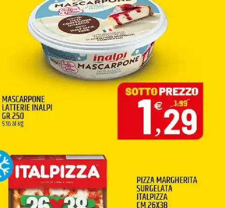 Mascarpone Latterie Inalpi