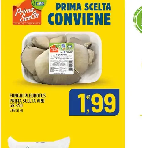 Funghi pleurotus Prima Scelta ARD