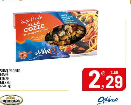 Sugo pronto alle cozze