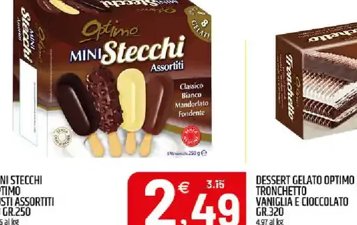 Mini stecchi assortiti