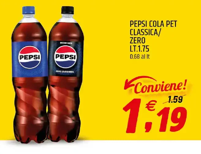 Pepsi Cola classica/zero