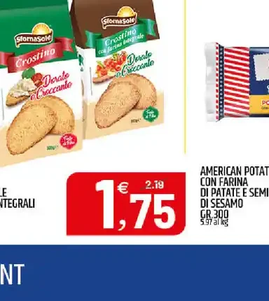 Crostini Sfornasole classici/integrali
