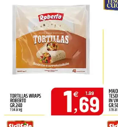 Tortillas wraps