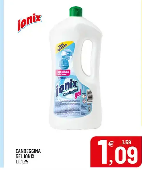 Candeggina gel Ionix