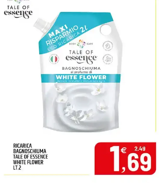 Ricarica bagnoschiuma White Flower