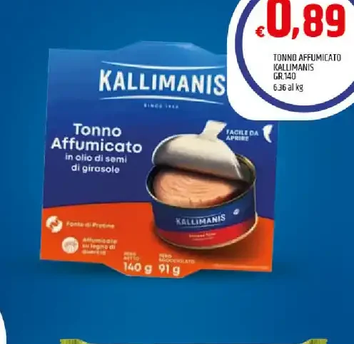 Tonno affumicato Kallimanis