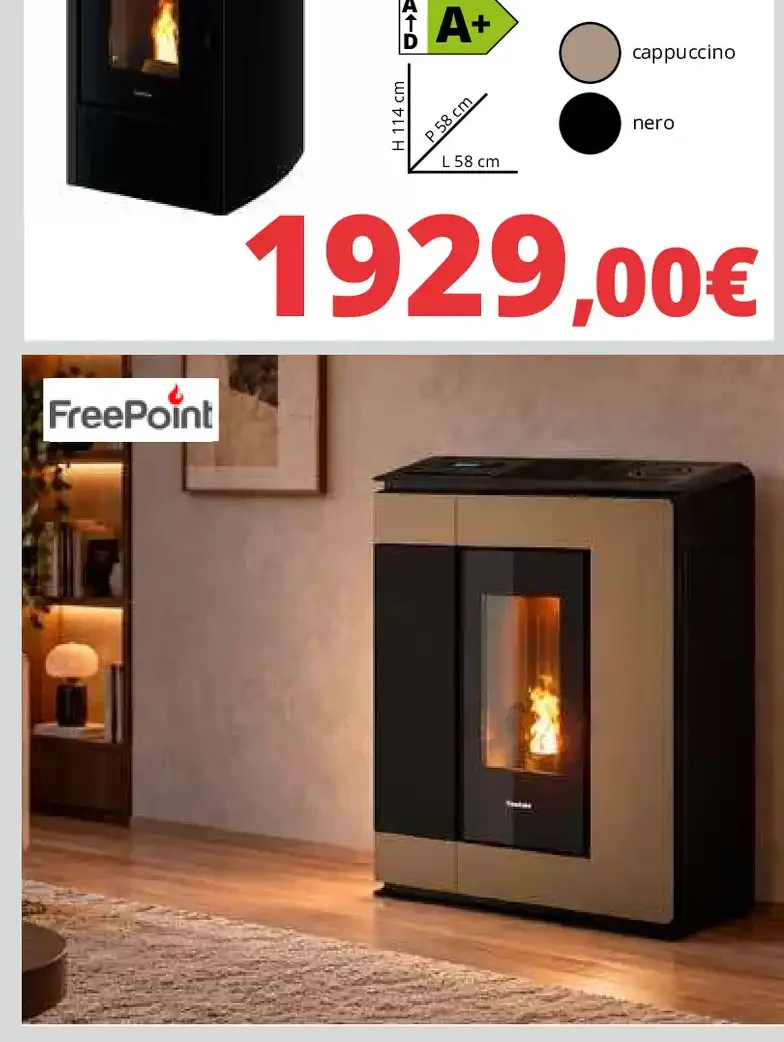 Stufa a pellet Duke 12