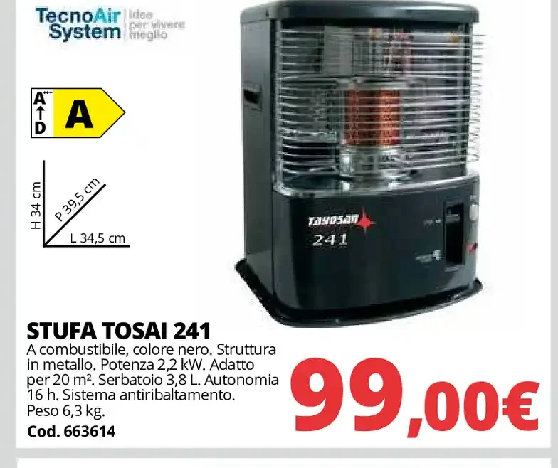 Stufa Tosai 241