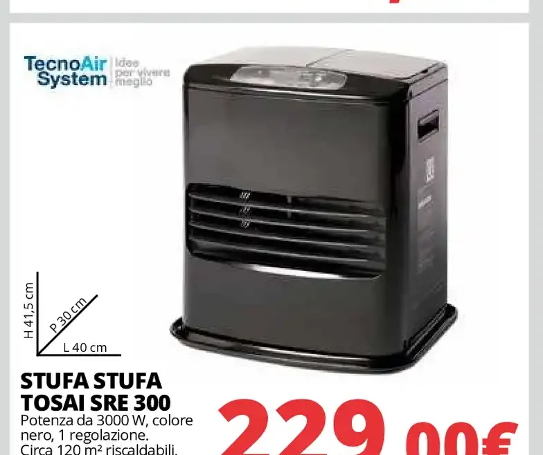 Stufa Tosai SRE 300