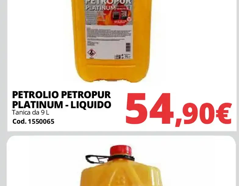 Petrolio Petropur Platinum liquido