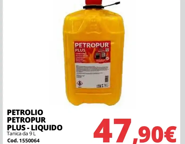 Petrolio Petropur Plus liquido