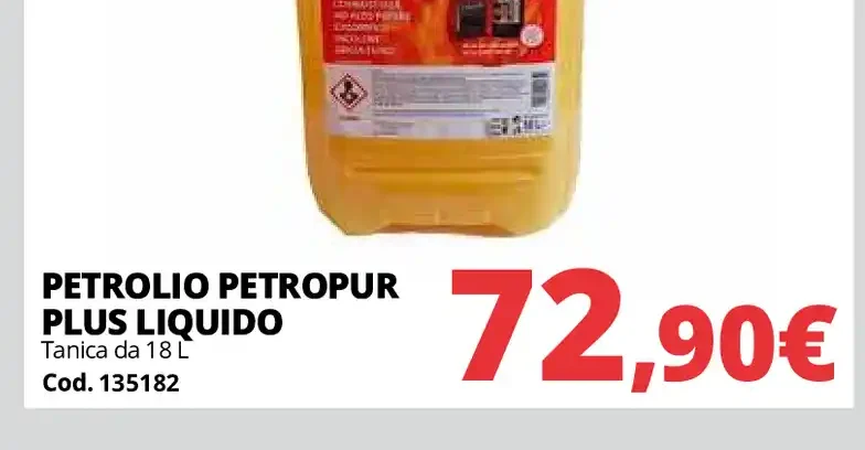 Petrolio Petropur Plus liquido