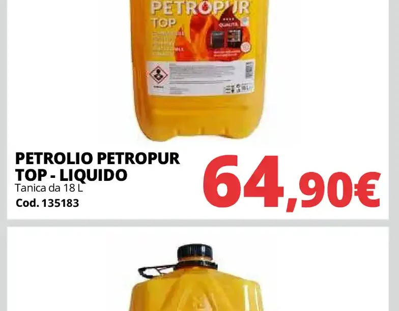 Petrolio Petropur Top liquido