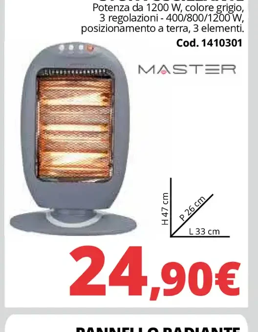 Stufa oscillante