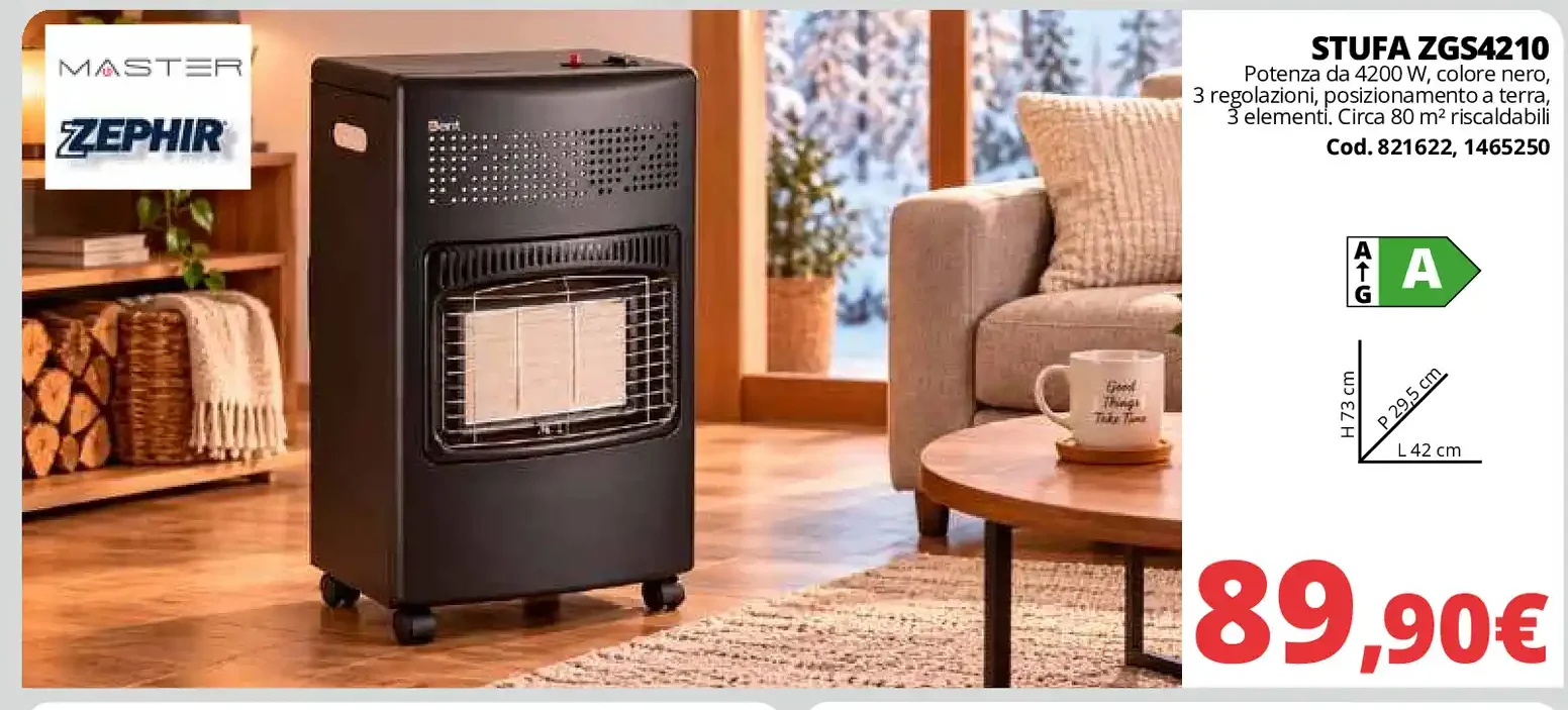 Stufa ZGS4210