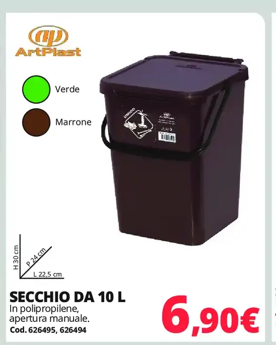 Secchio da 10 L
